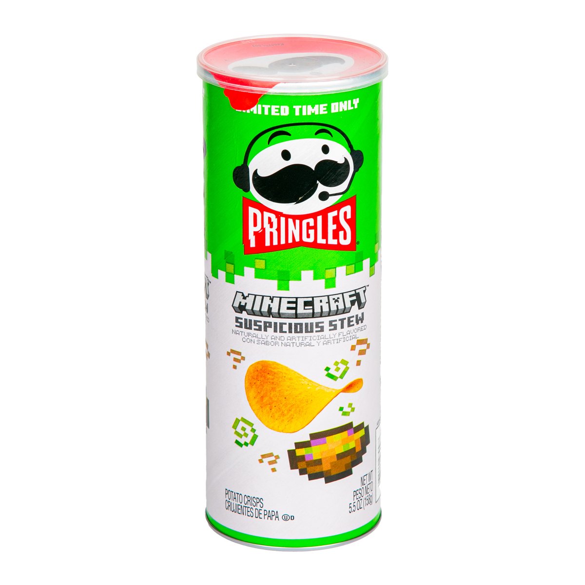 Pringles Potato Chips Minecraft Suspicious Stew 158 g