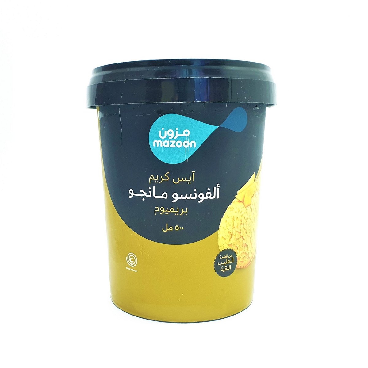 Mazoon Premium Alphonso Mango Ice Cream 500 ml