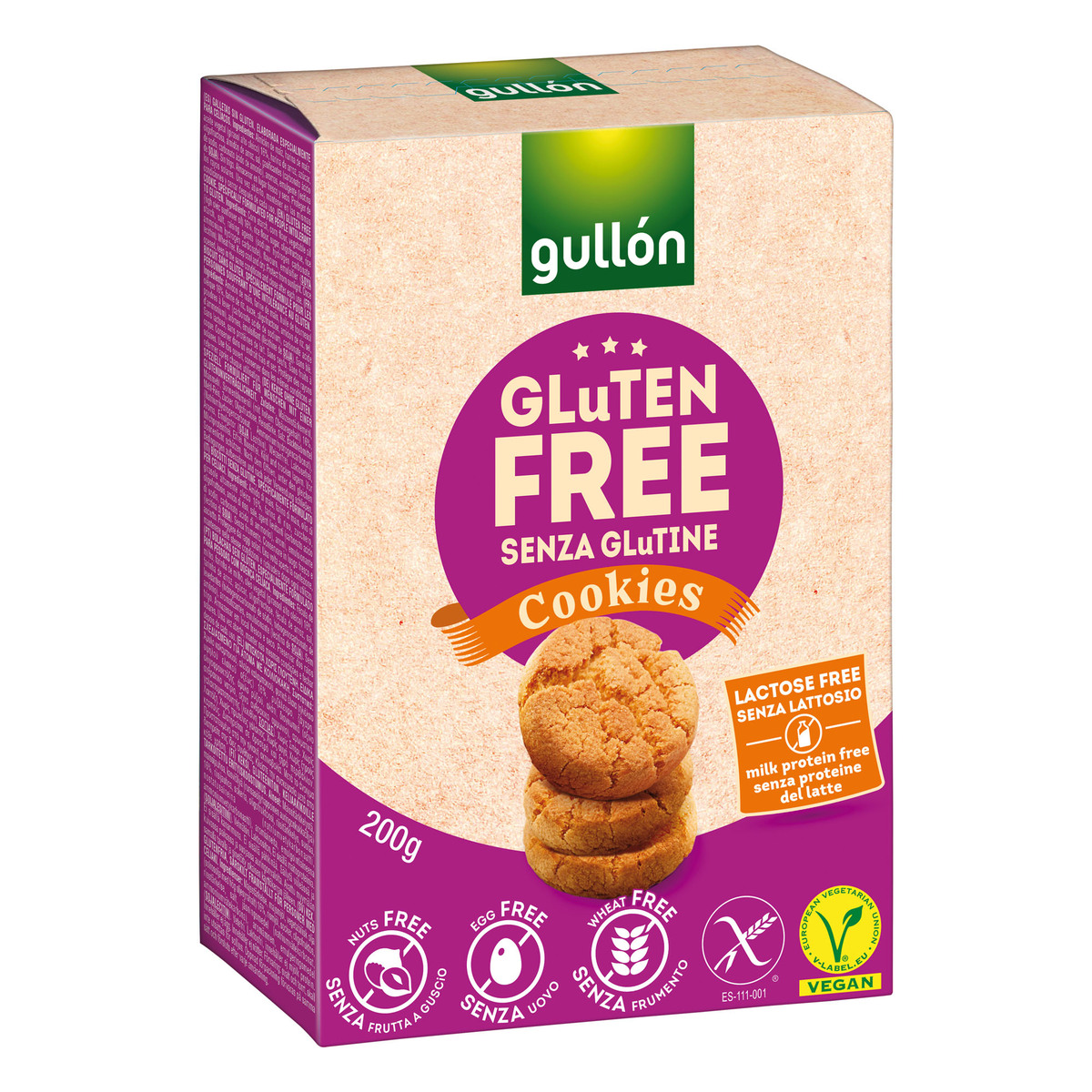 Buy Gullon Cookies Gluten Free 200 g Online at Best Price | Cookies | Lulu Egypt in UAE