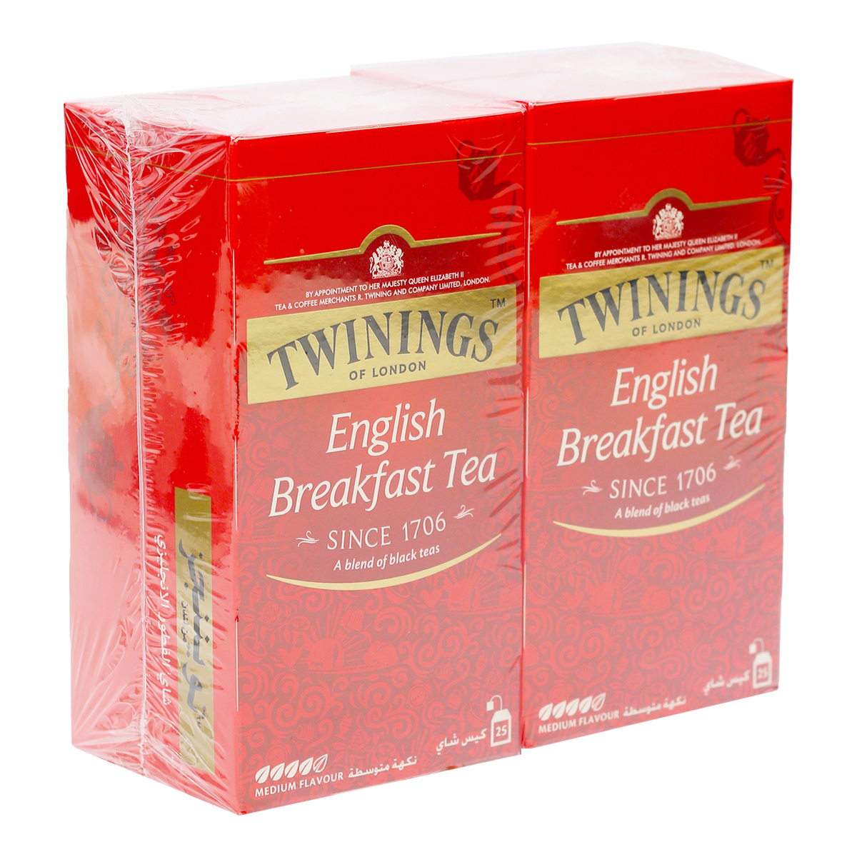 Twining's English Breakfast Tea Value Pack 2 x 25 pcs