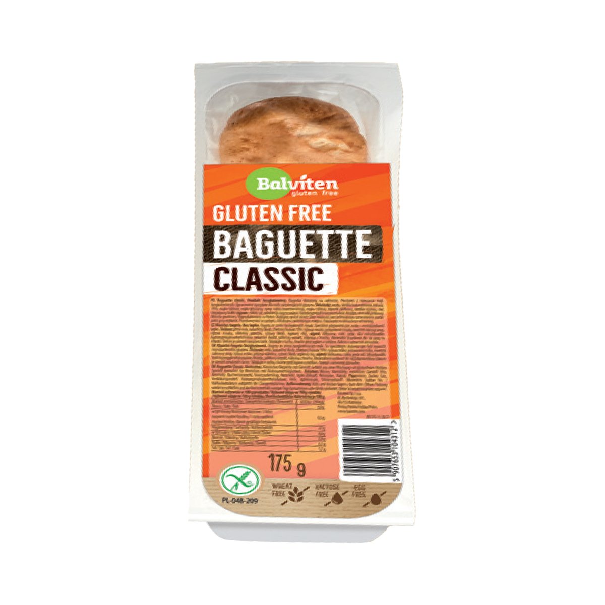 Balviten Classic Baguette Gluten Free 175 g