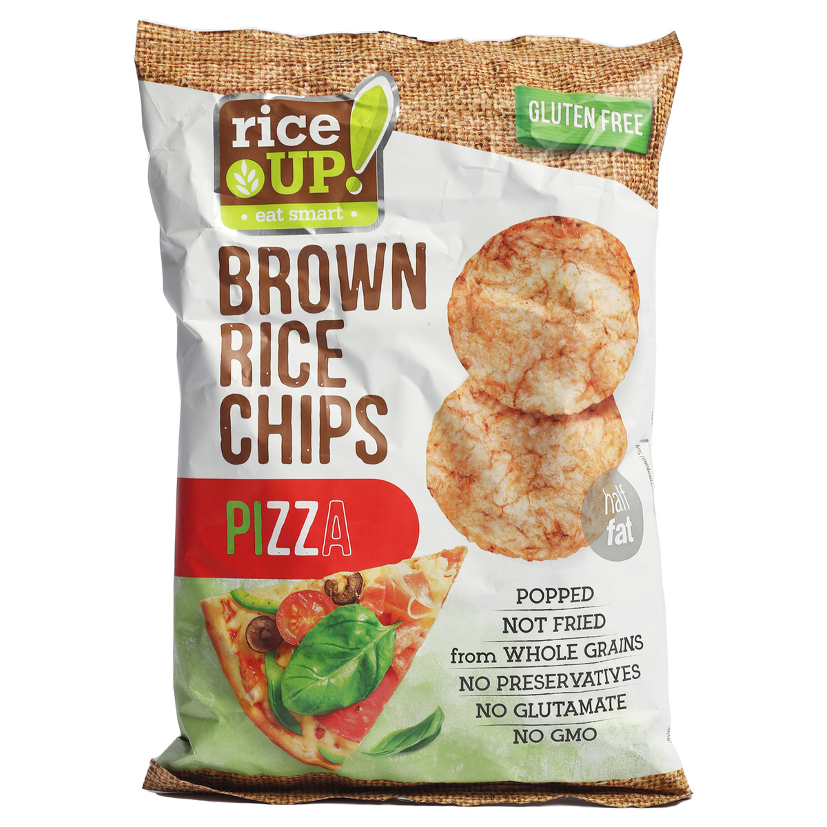 Rice Up Pizza Brown Rice Chips 60 g