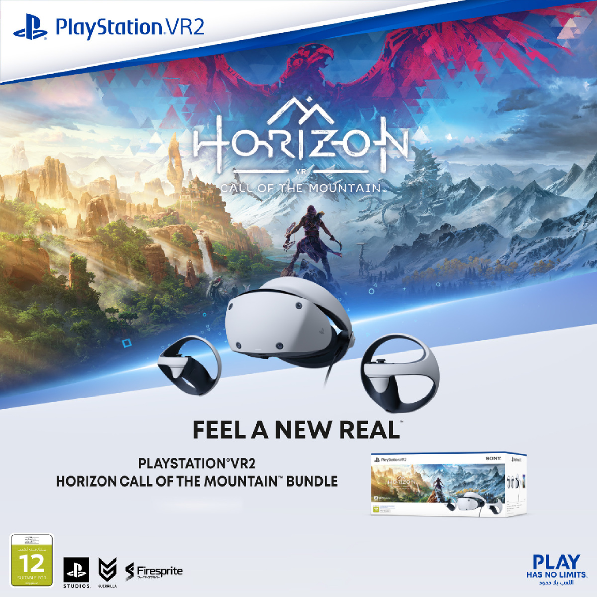 Sony PlayStation VR2 +Horizon Call Of The Mountain Bundle(CFIZVR1WHORVCH)