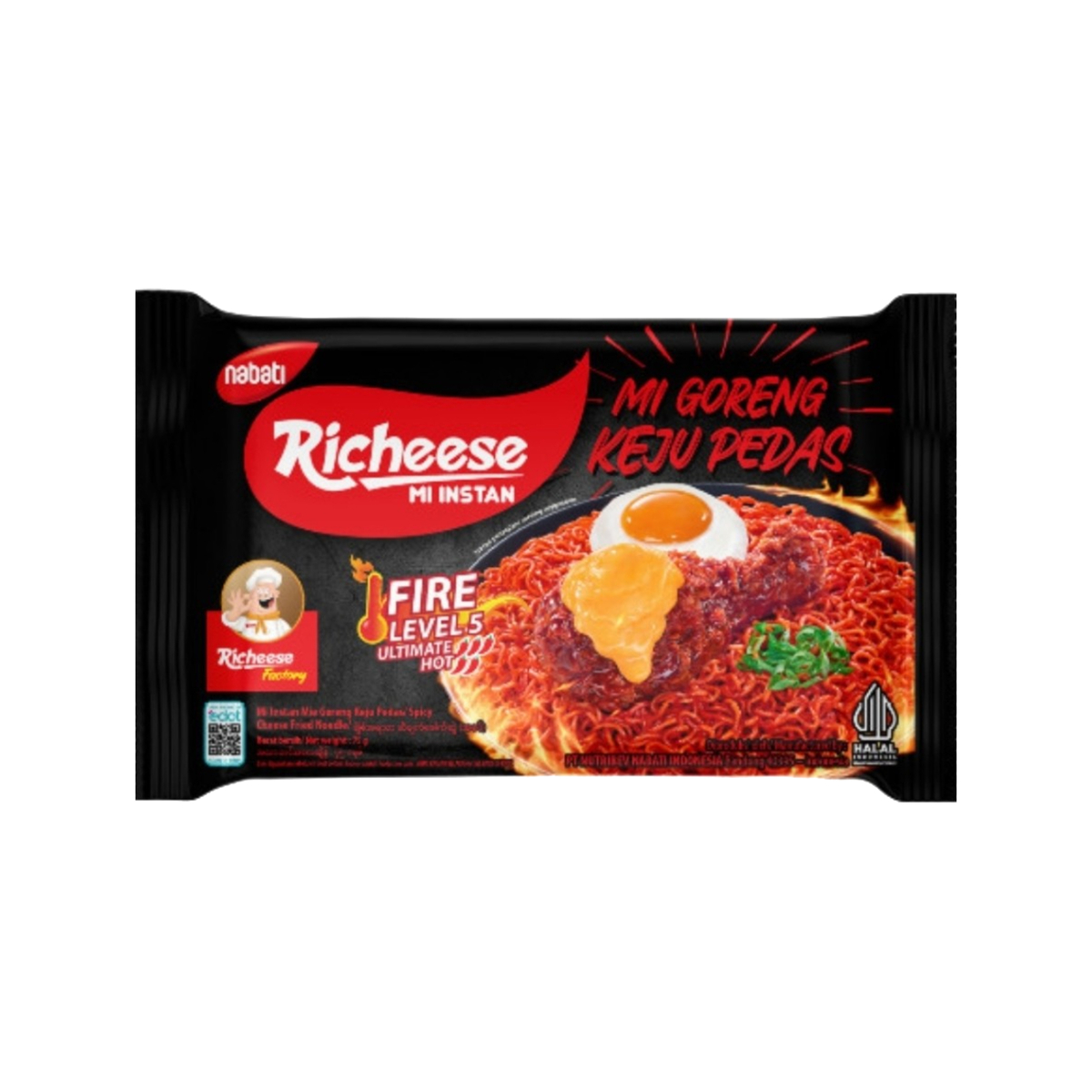 Richeese Noodle Ramen Cheese Ultimate Hot Lv5 67g