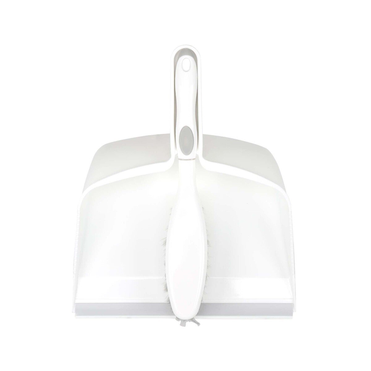 Smart Klean Dust Pan With Brush, White, 8212