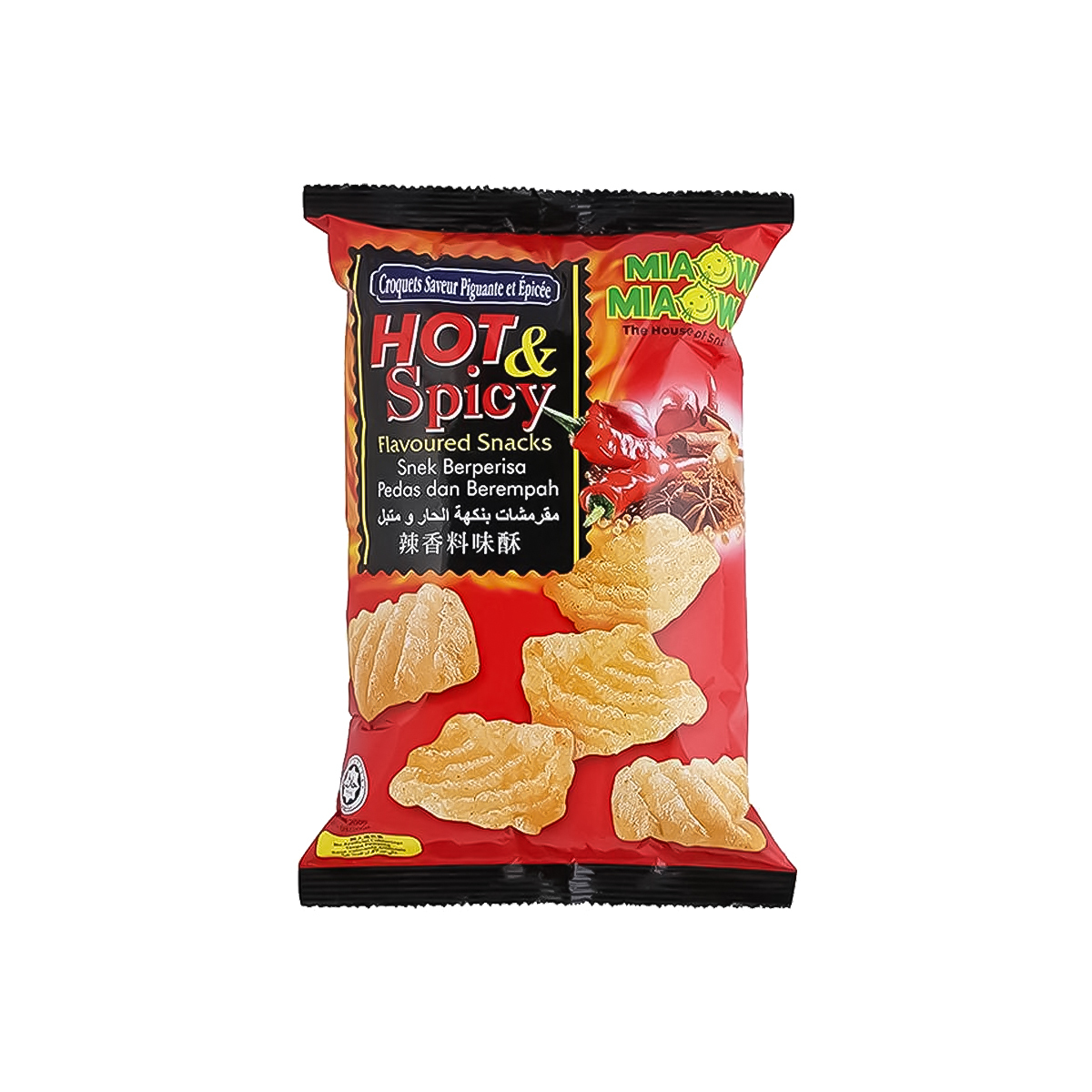 Miaow Miaow Hot And Spicy Flavour 450g