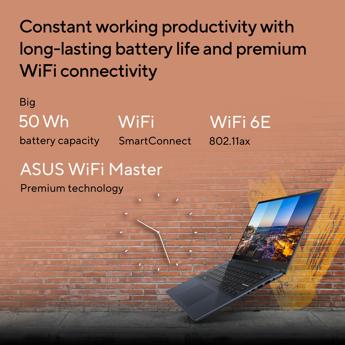 Asus Vivobook S 14 Flip, 14 inches 3-sided NanoEdge Display, AMD Ryzen 7 5800H, 16 GB RAM, 1 TB SSD, Windows 11 Home, Blue, TN3402YA-LZ159W