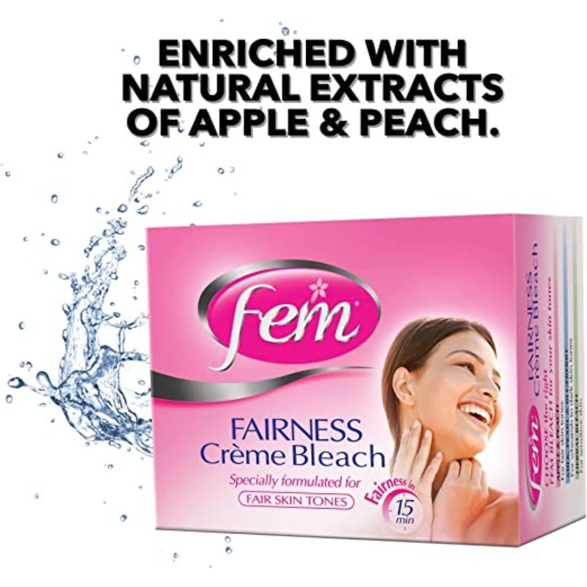 Fem USA Fairness Creme Bleach Enriched With Apple and Peach 50 g
