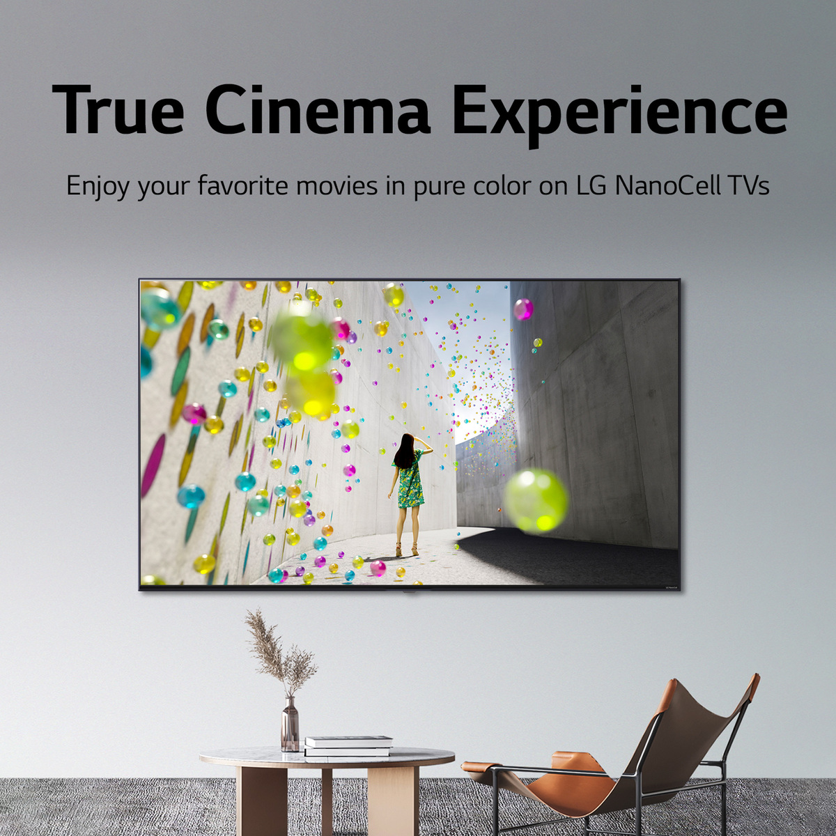 LG NanoCell TV 75 inch NANO79 Series, New 2022, Cinema Screen Design 4K Active HDR webOS22 with ThinQ AI - 75NANO796QA