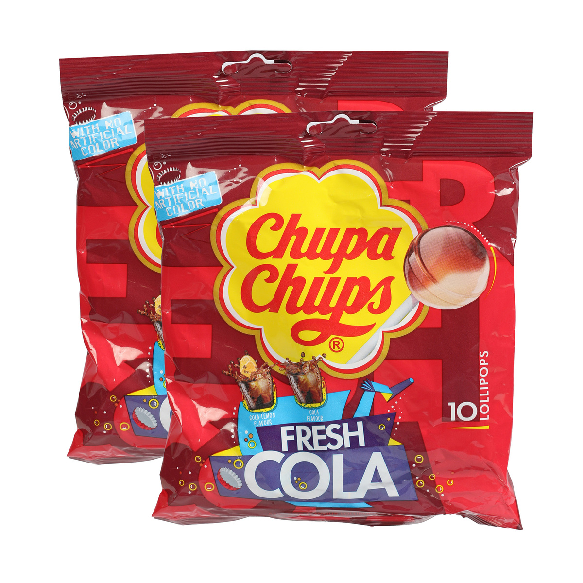 Chupa Chups Assorted Lollipops 2 x 120 g