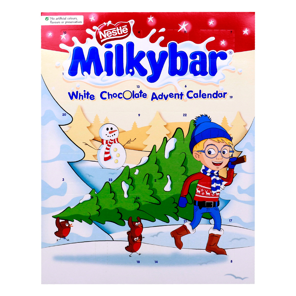 Nestle Milkybar White Chocolate Advent Calendar 85 g