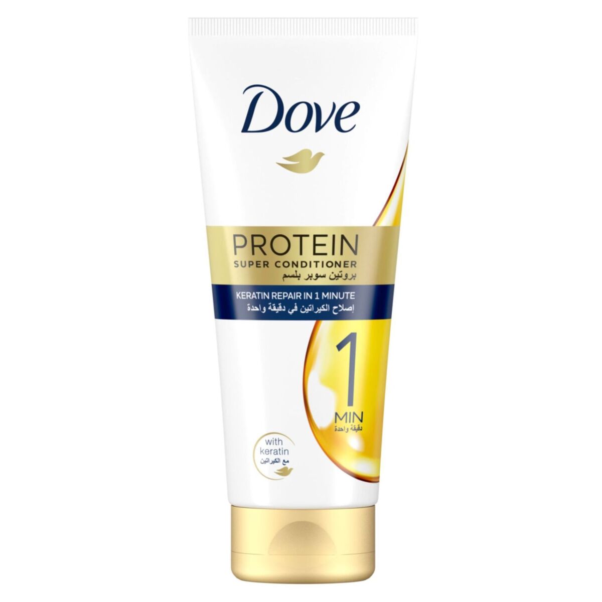 Dove  Protein Super Conditioner Keratin Repair In 1 Minute 180 ml