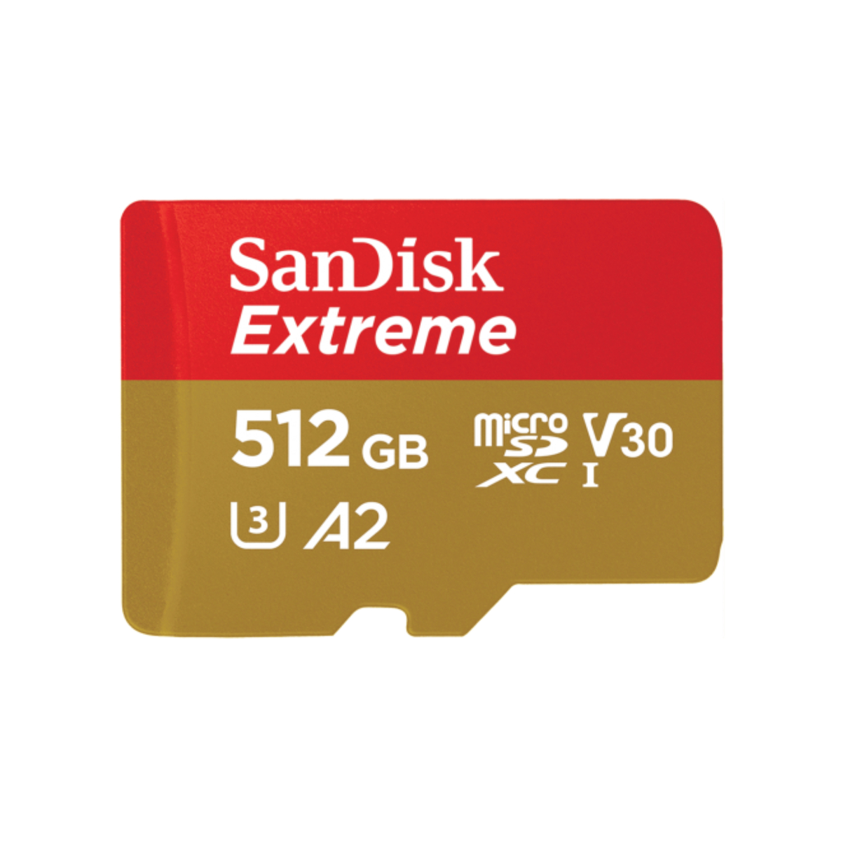 بطاقة ذاكرة سانديسك اكستريم مايكرو اس دي اكس سي بسرعة نقل 190 ميجابايت/ثانية، 512 جيجابايت، SDSQXAV-512G-GN6MN