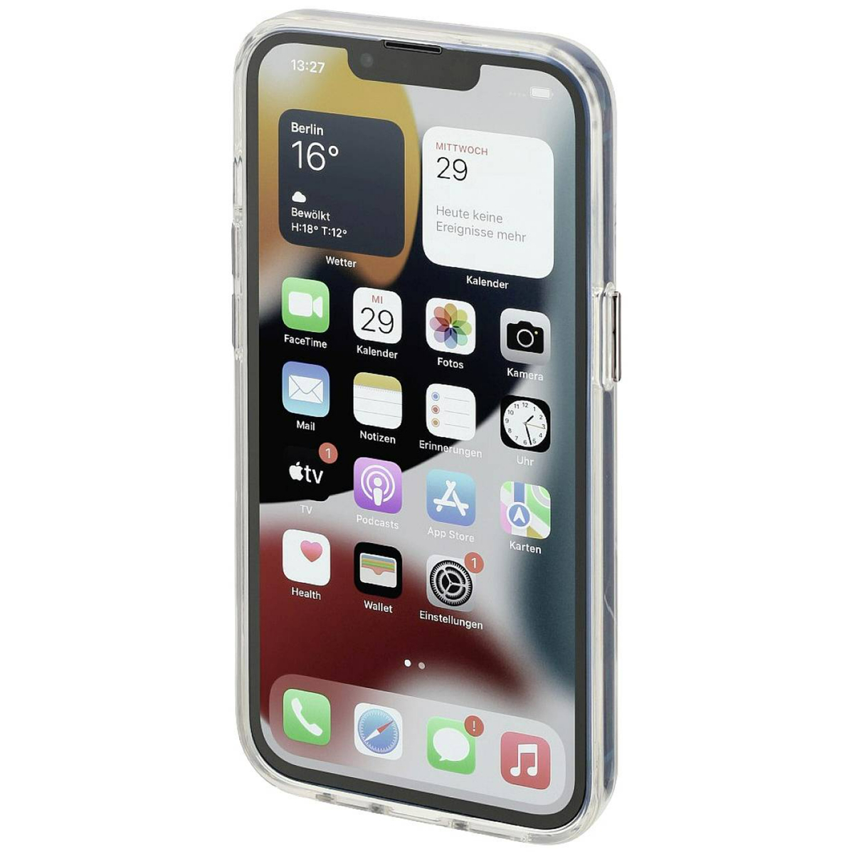 Hama Mag Case Safety Cover for Apple iPhone 14 Pro Max, Clear, 215561
