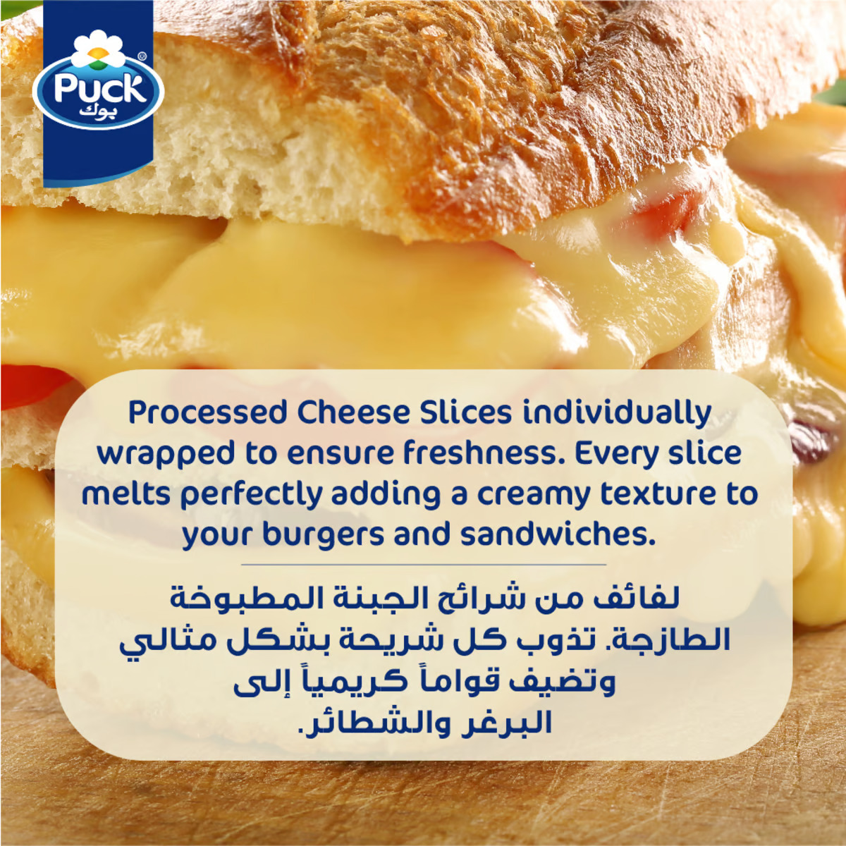 Puck Slice Cheddar Cheese 2 x 200 g