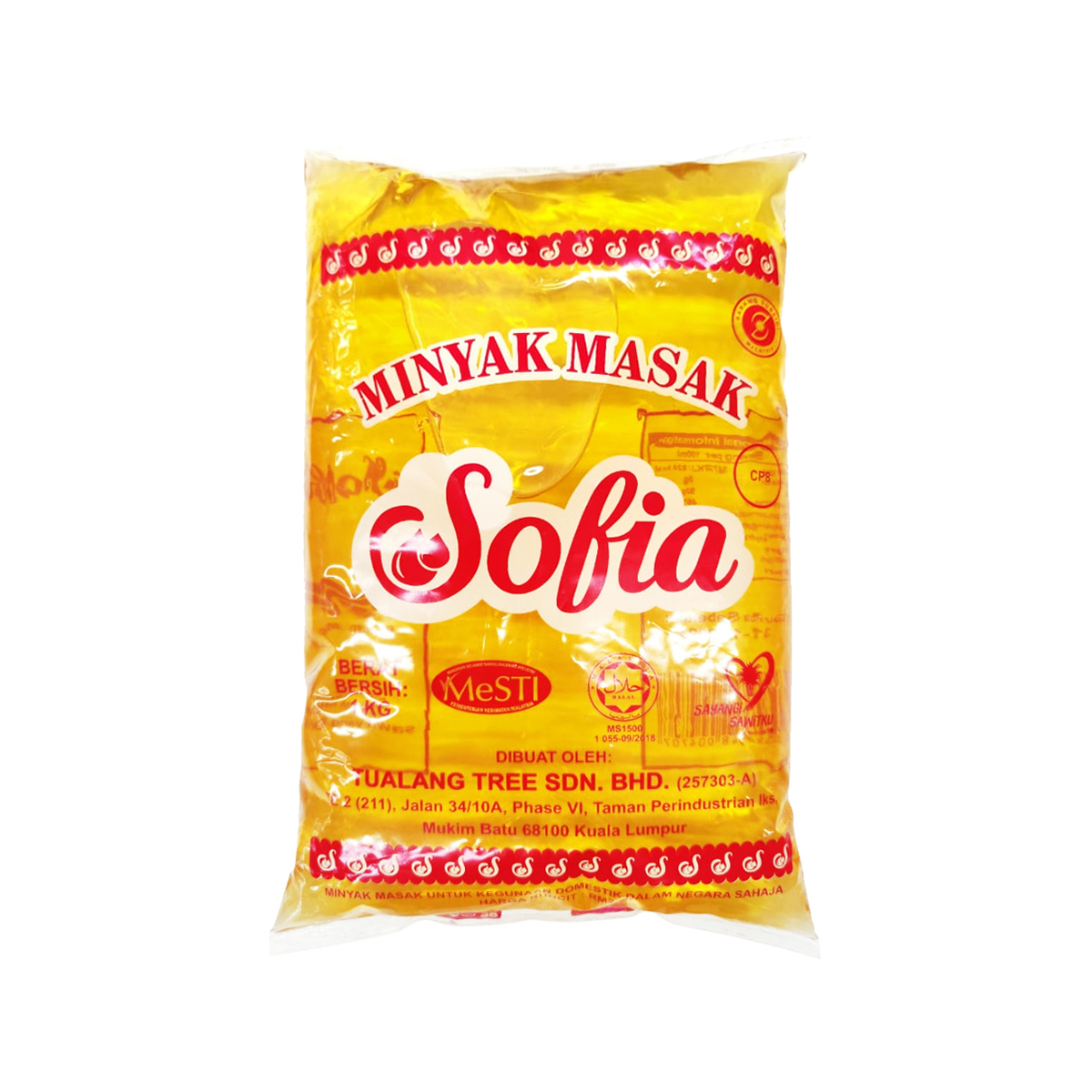 Sofia Cooking Oil 1kg
