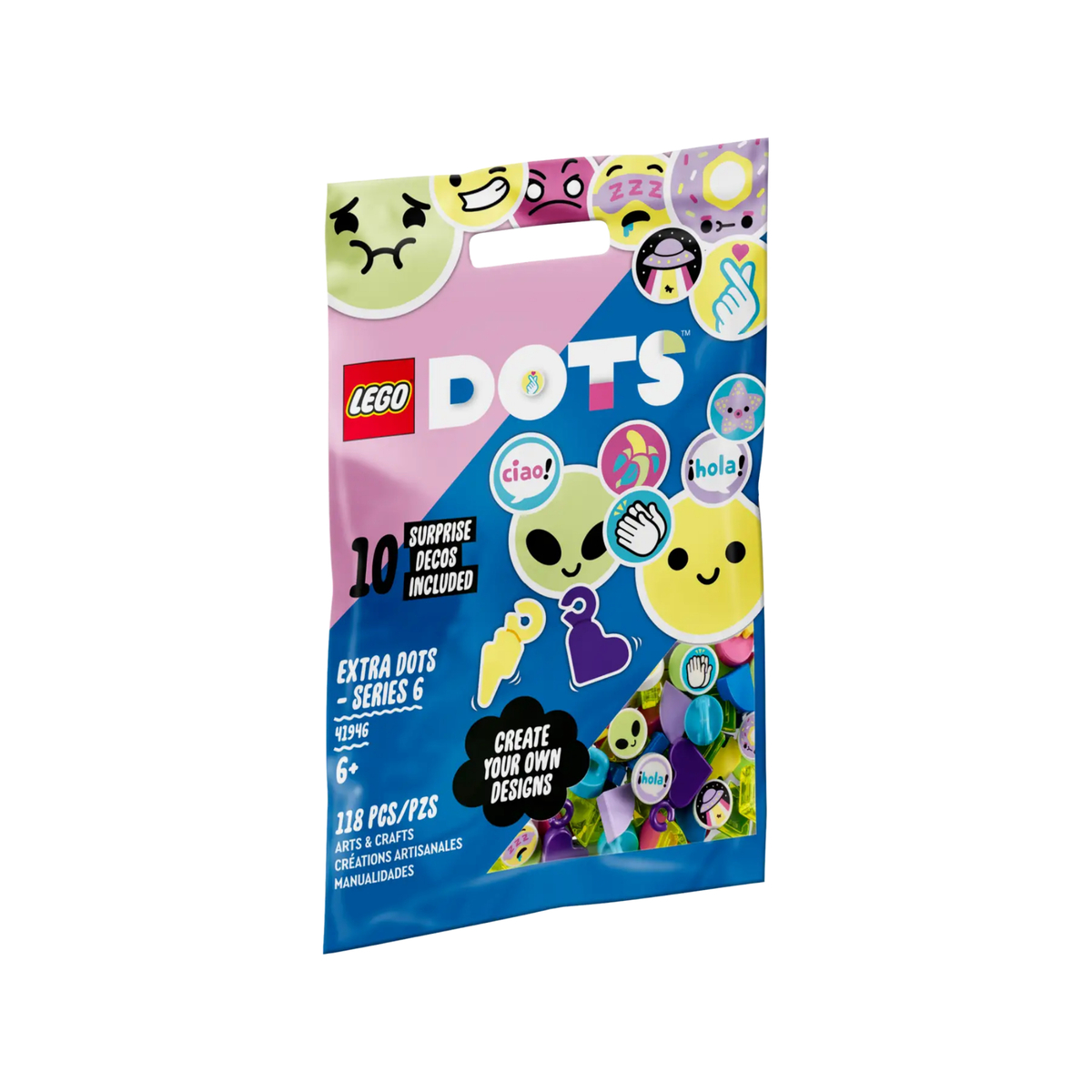 Lego Extra Dots, Arts and Crafts, 118 Pcs, 41946