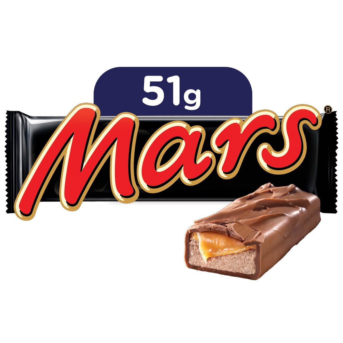 Buy Mars Chocolate 51 g Online at Best Price | Covrd Choco.Bars&Tab | Lulu Egypt in Saudi Arabia