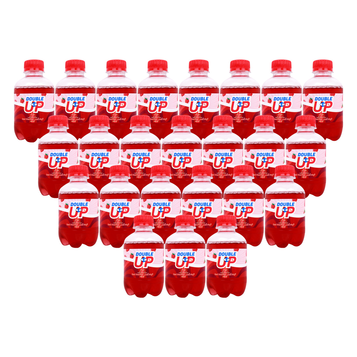 Double Up Carbonated Drink Red Berries Pet Bottle 200 ml