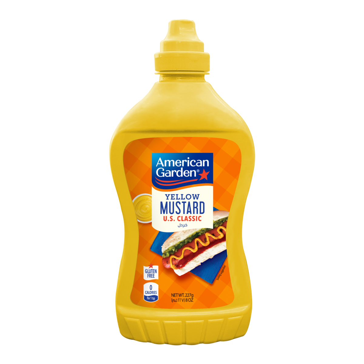 American Garden U.S. Mustard Original 227 g