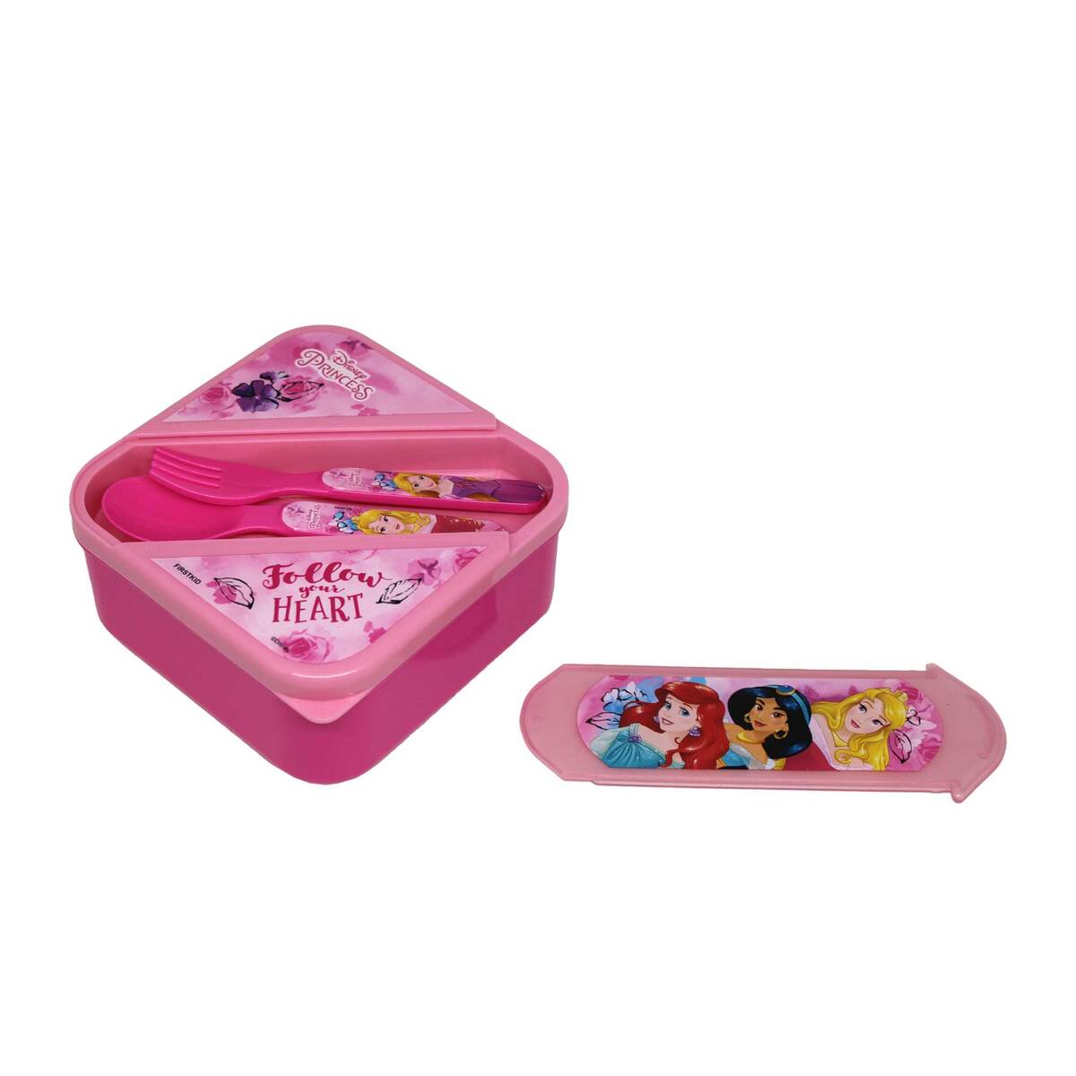 Princess Lunch Box with Cutlery