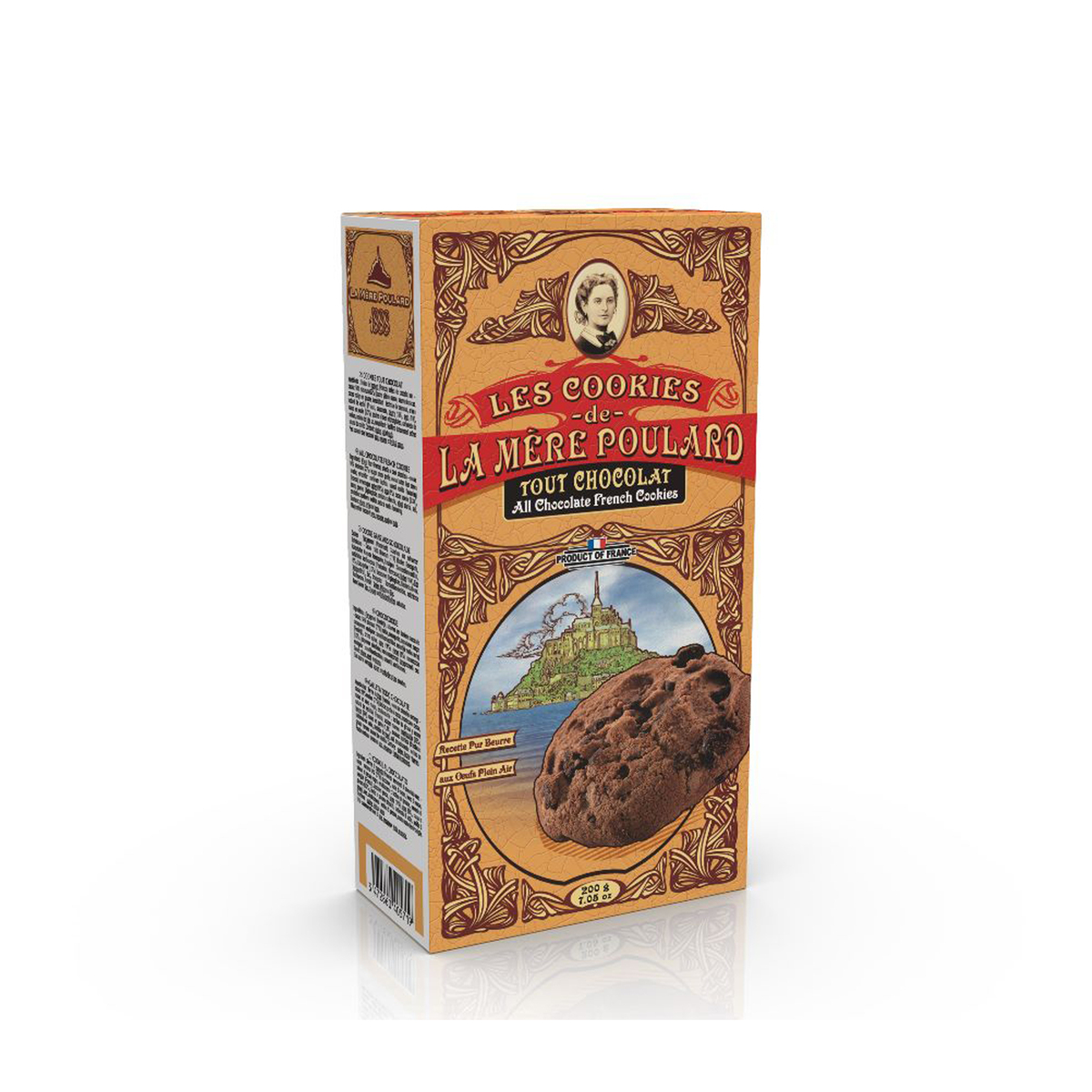 La Mere Poulard French Chocolate Cookies 200 g