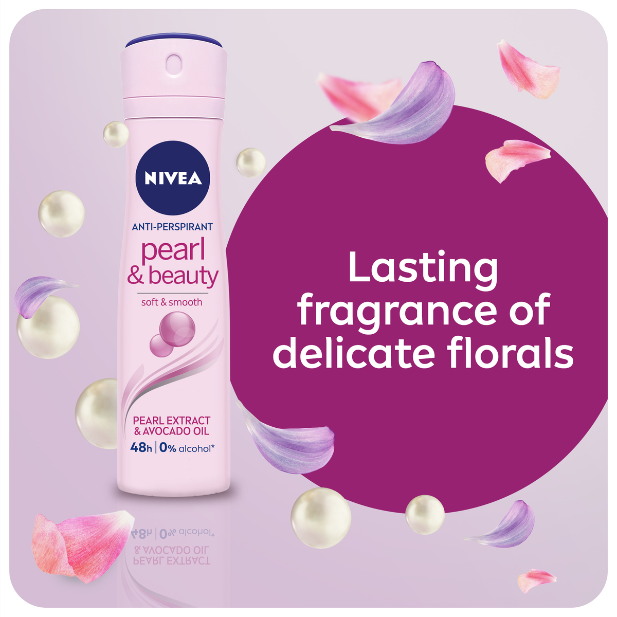 Nivea Deodorant Spray Pearl & Beauty With Pearl Extract 200 ml