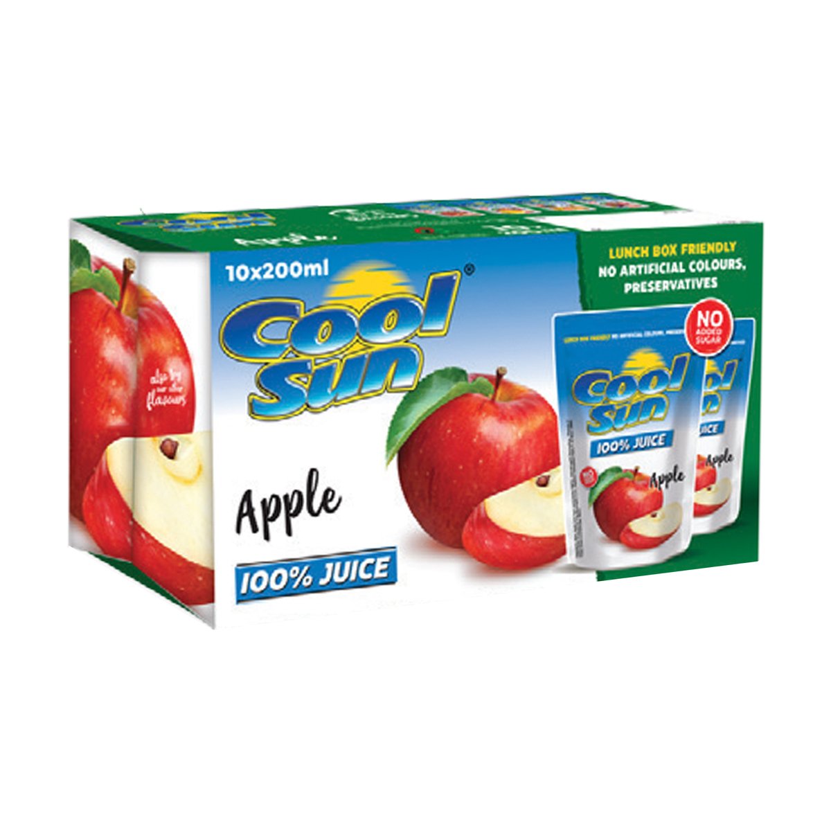 Cool Sun Apple Juice 10 x 200 ml