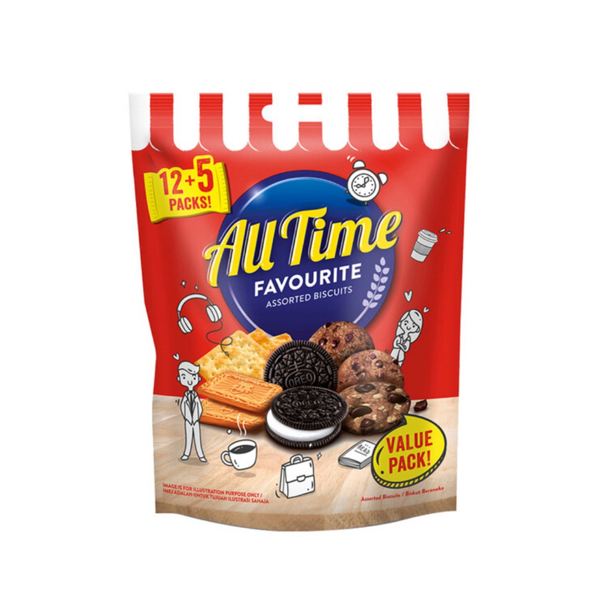 All Time Favourite Assorted Biscuits 499g