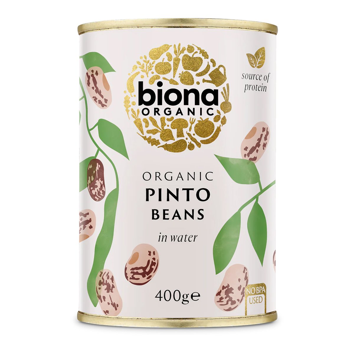 Biona Organic Pinto Beans in Water 400 g