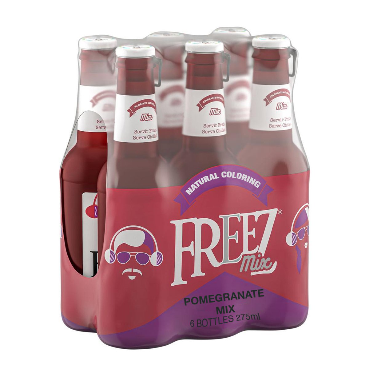 Freez Pomegranate Mix Carbonated Flavoured Drink 275 ml