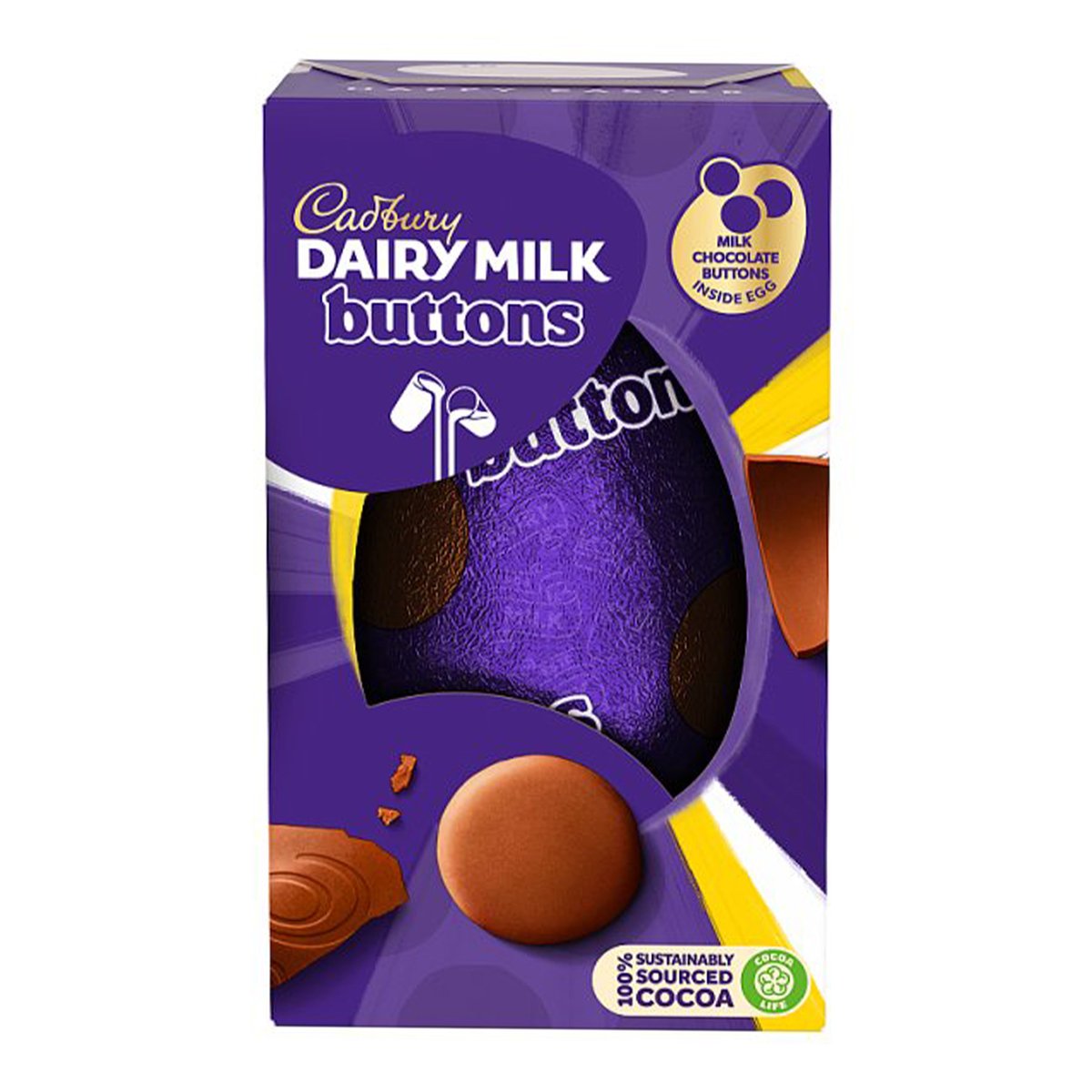 Cadbury Dairy Milk Giant  Buttons Shell Eggs Chocolate 96 g
