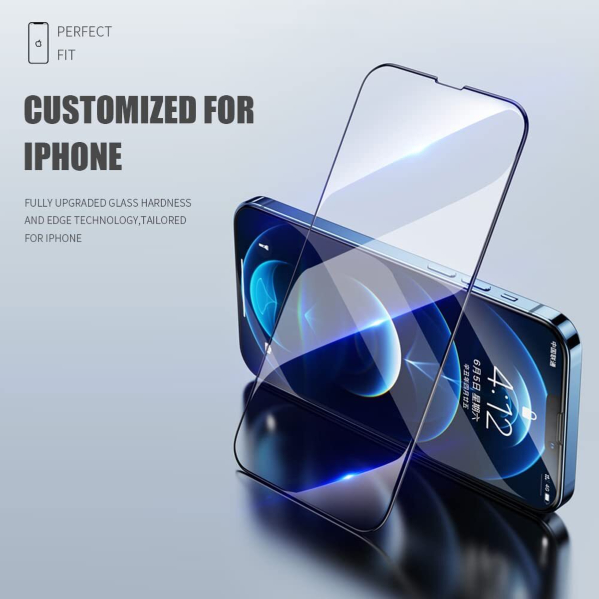 Trands iPhone 14 Pro Max Screen Protector, Transparent, TR-SP1463