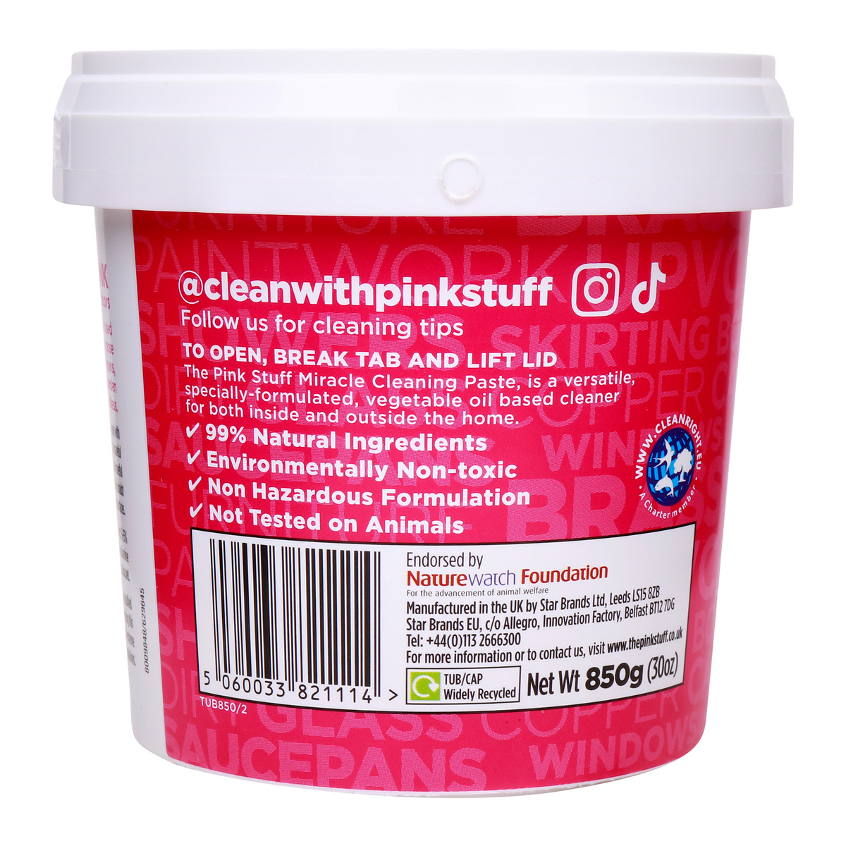 Star Drops Pink Stuff Miracle Cleaning Paste 850 g