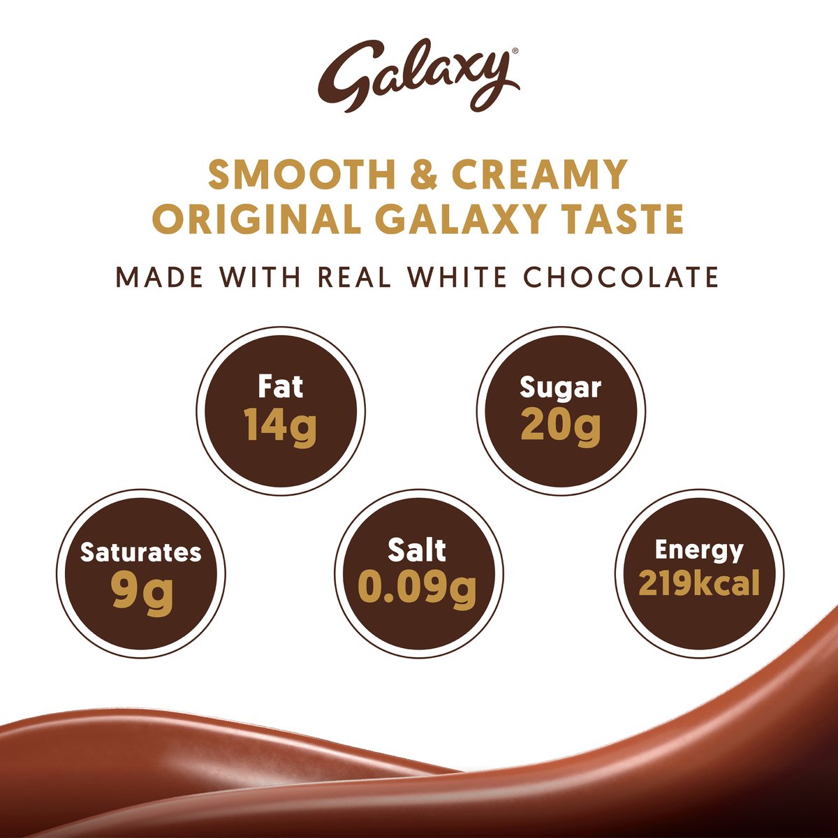 Galaxy Chocolate Multipacks White Chocolate Bars 5 x 38 g
