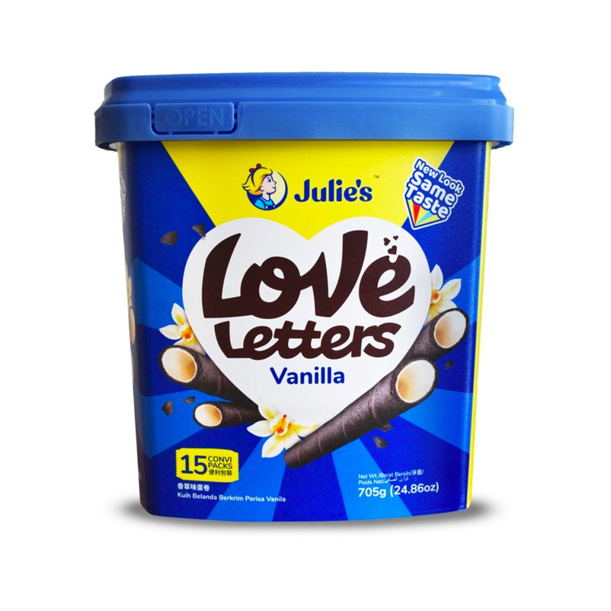 Julies Love Letters Vanilla 705g