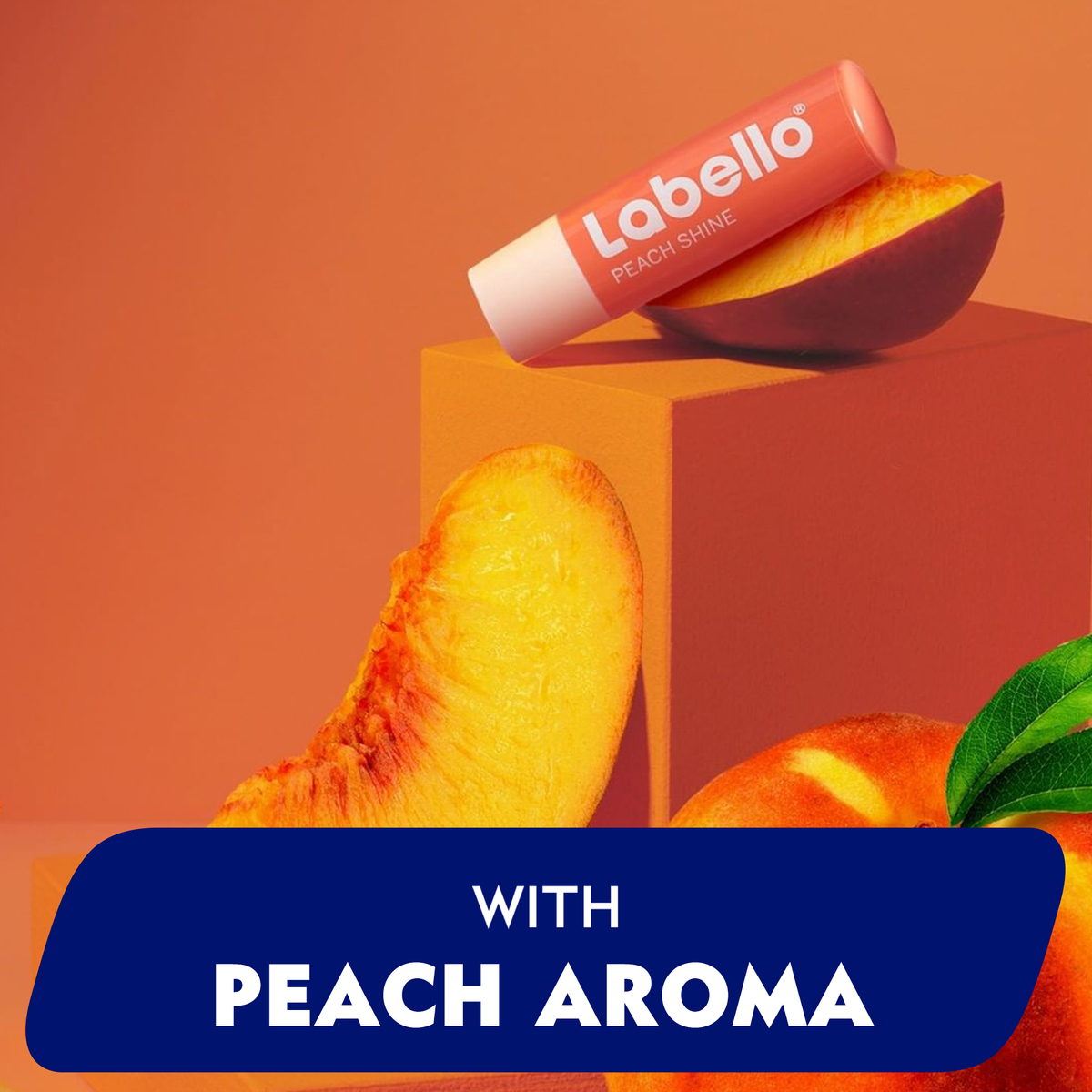 Labello Lip Balm Peach Shine 4.8 g