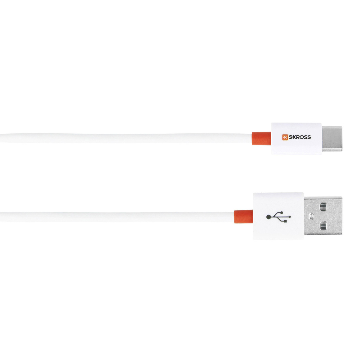 Skross USB-Typ C Data Cable, 1 M, White, 2700206-E