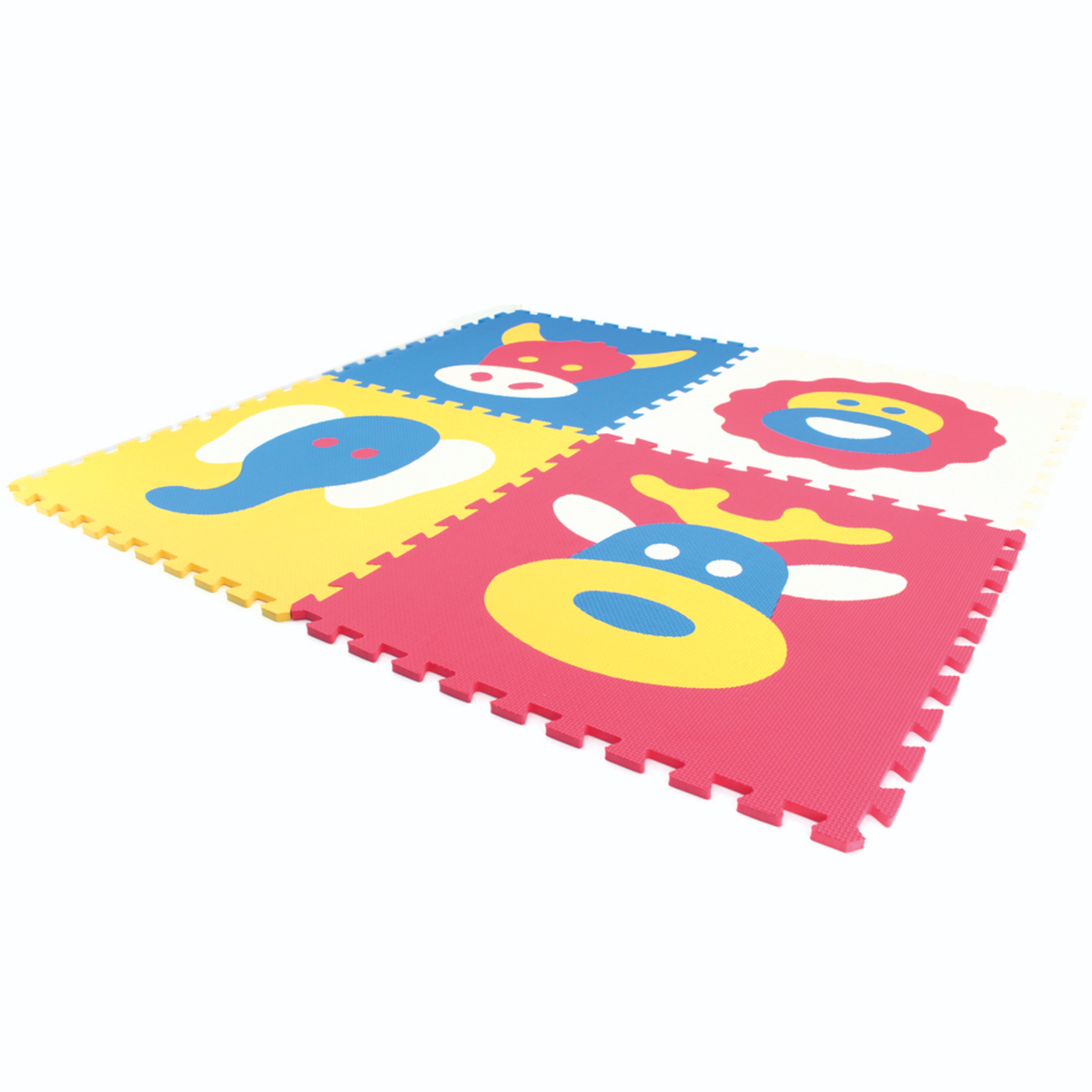 Sunta Puzzle Mat, Pack of 4, Multicolor, Assorted, 2115/10B3-A