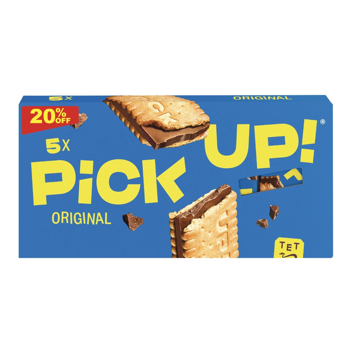 Bahlsen Pick Up Chocolate Biscuits 28 g 4+1