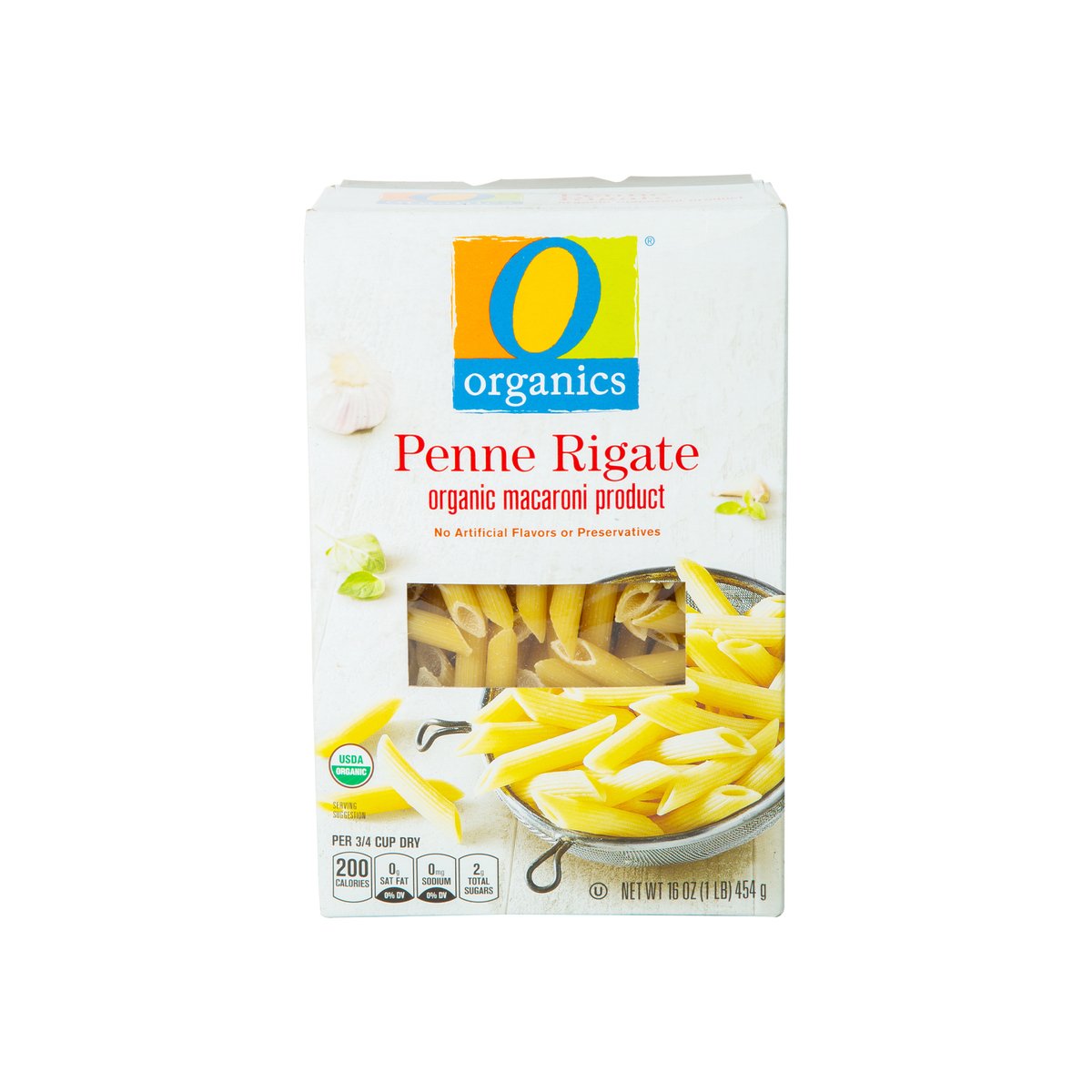 Organics Penne Rigate Organic Macaroni Pasta 454 g