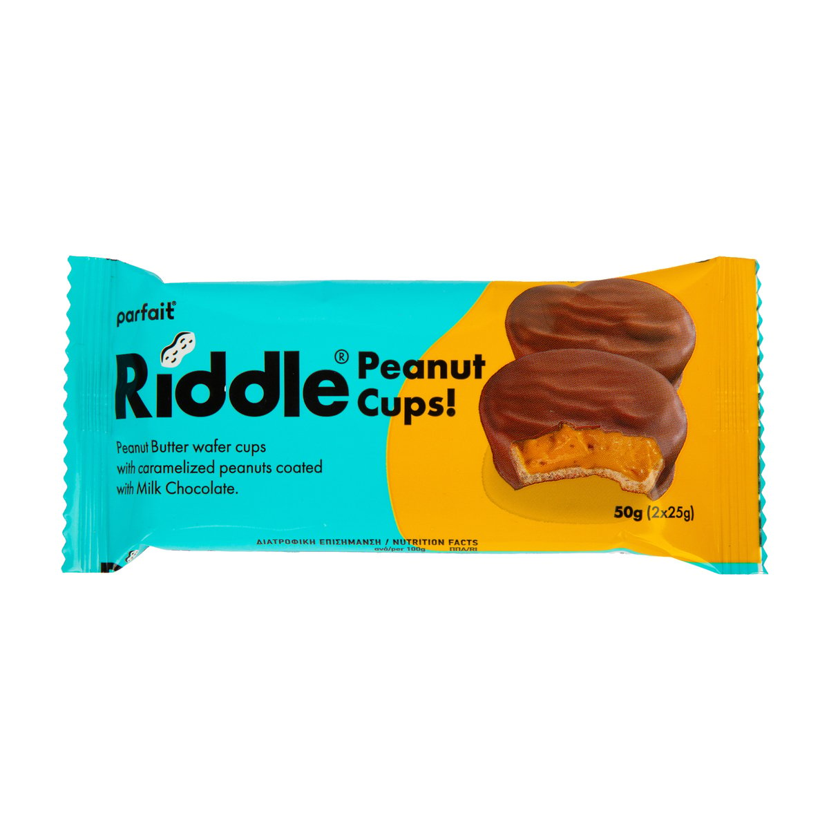 Riddle Peanut Butter Wafer Cups 50 g