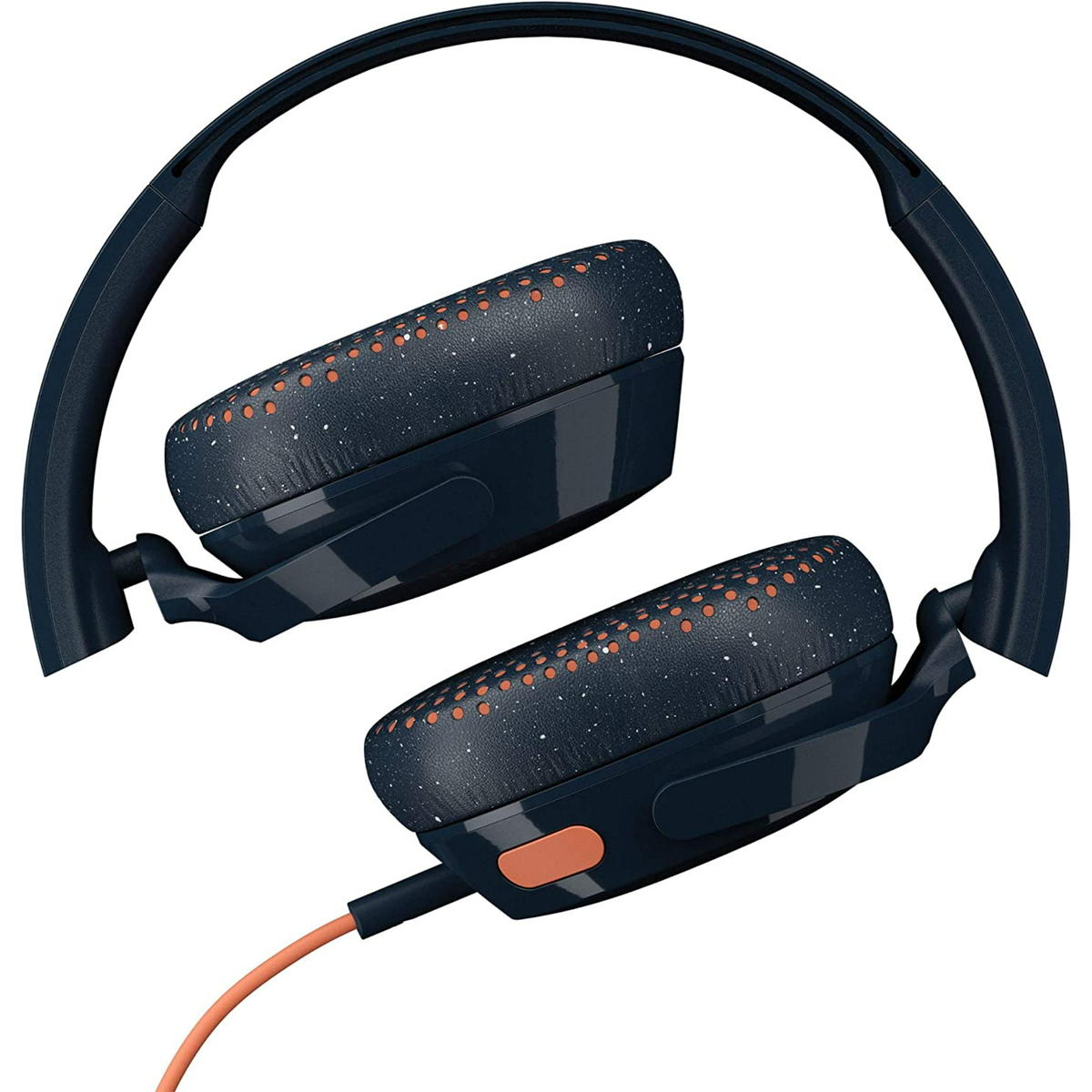Skullcandy Wired Riff On Ear Headphones, Blue/Speckle/Sunset, S5PXY-L636