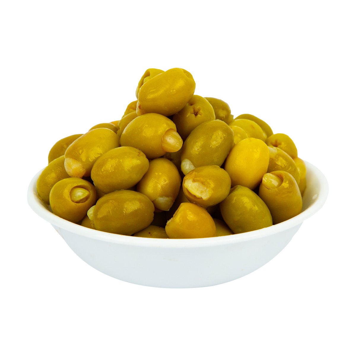 Buy Turkish Green Olives/Garlic 300 g Online at Best Price | Middle East Olives | Lulu Kuwait in Kuwait