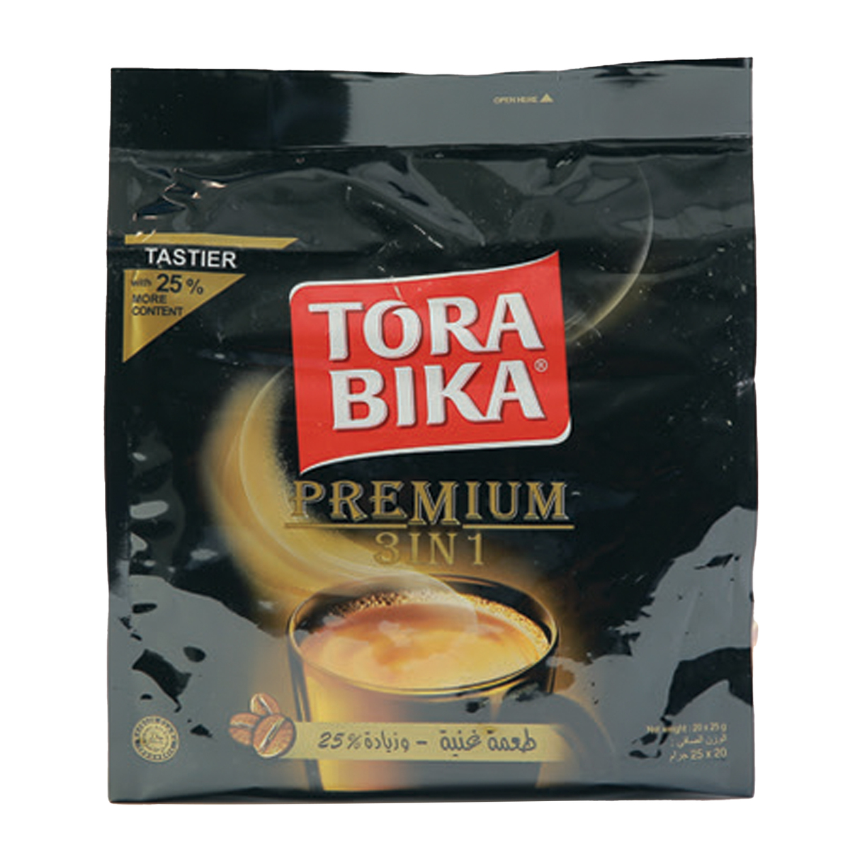 Tora Bika Premium 3in1 Instant Coffee 20 x 25 g