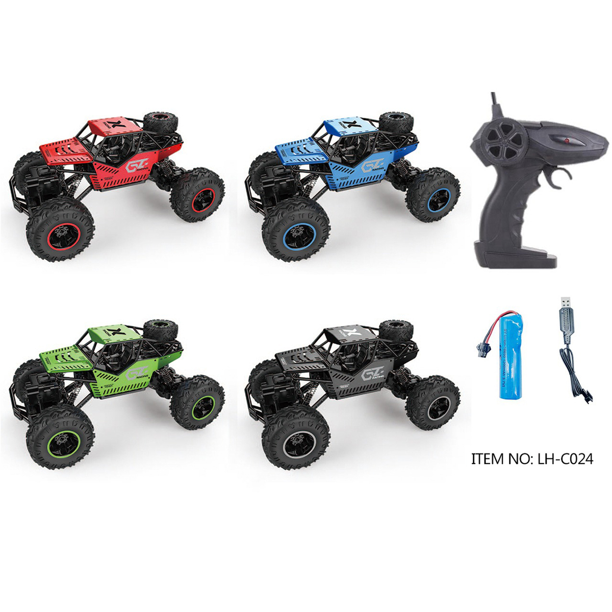 Funster Rechargeable Off Road Racing Car LHC24 Assorted Color /Pc