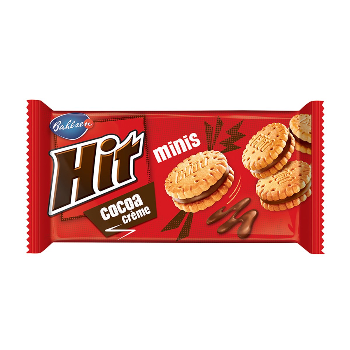 Bahlsen Hit Minis Cocoa Creme Biscuits 130 g