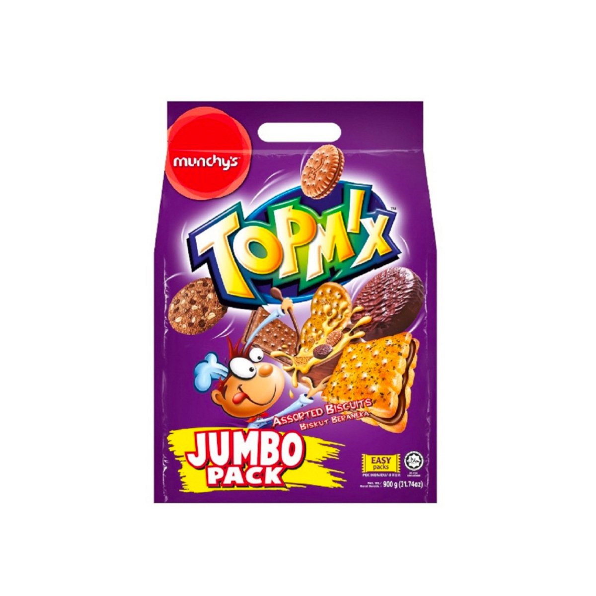 Munchy's Topmix Assorted Biscuits Jumbo Pack 900g