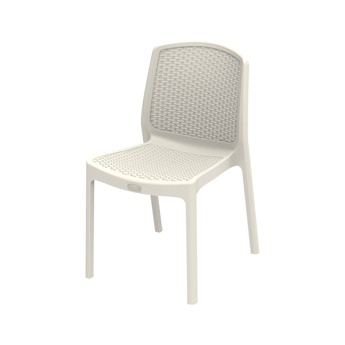 Cosmoplast Cedarattan Armless chair IFOFXX006WG Warm Grey