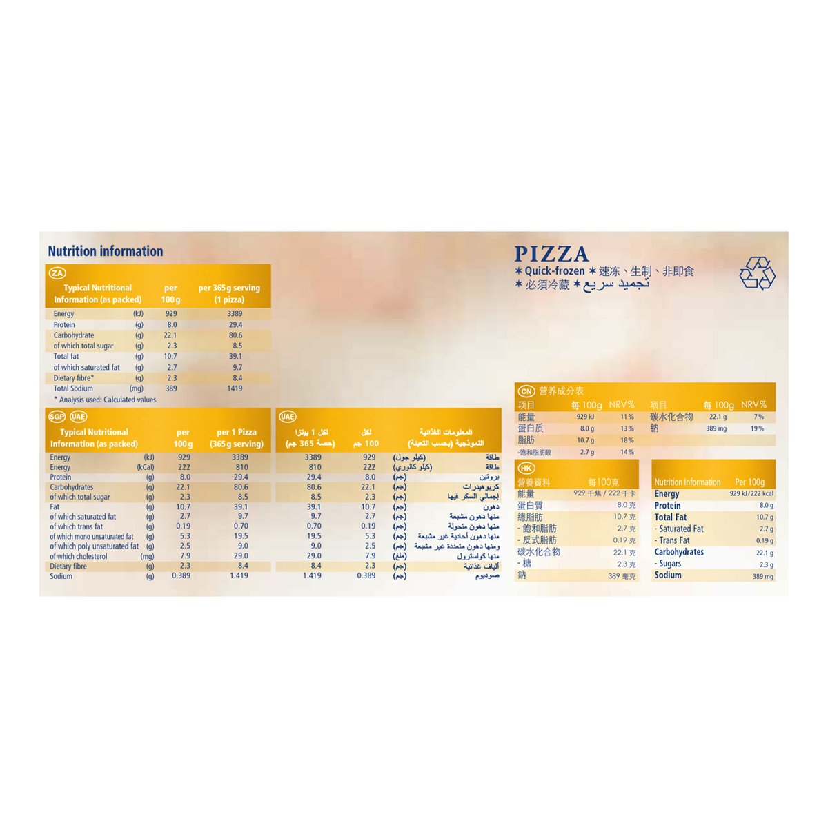 Dr.Oetker Ristorante Pizza Funghi 365 g